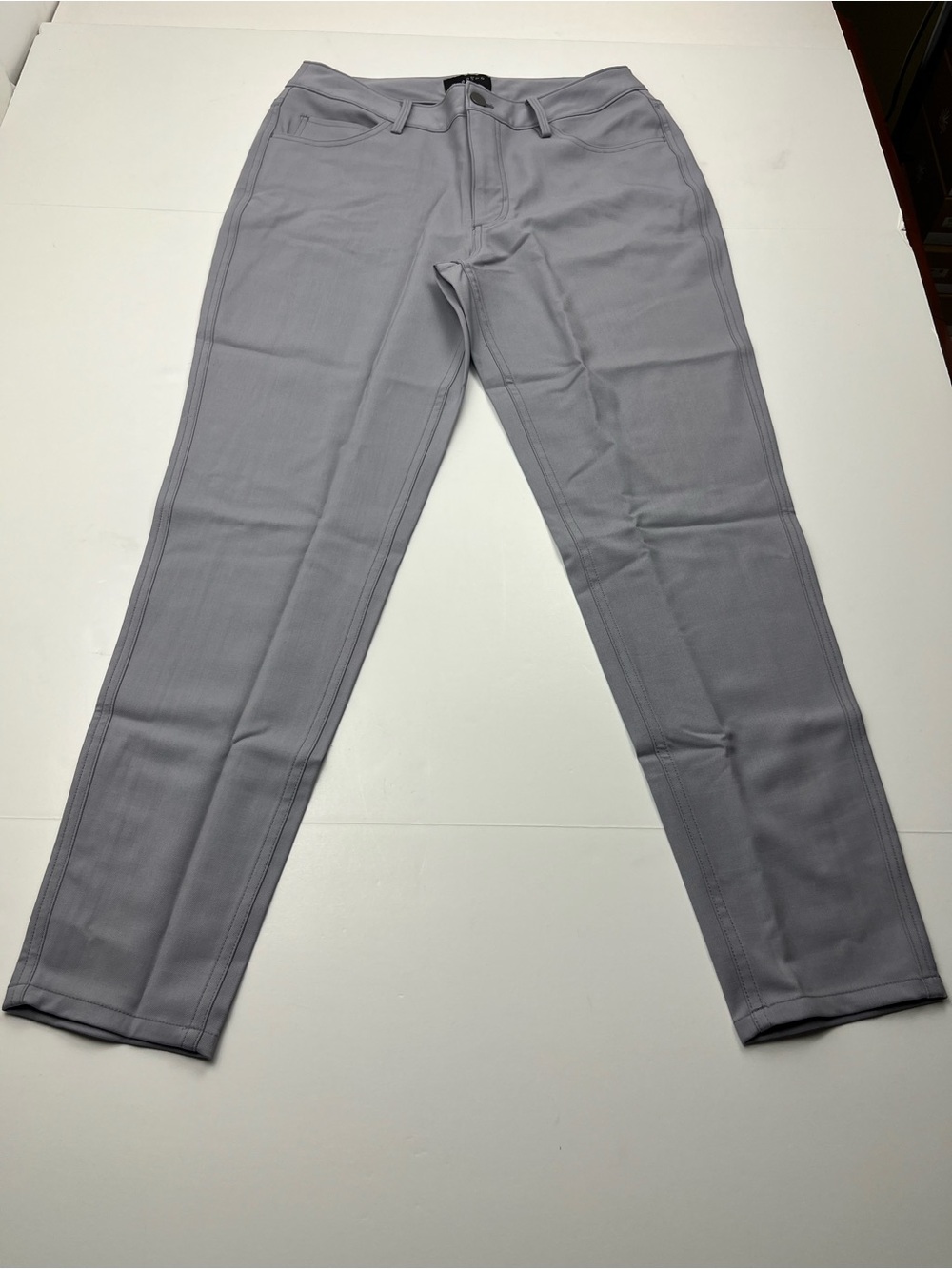 Unbound Merino Women's Slim Merino Travel Pants Stone Grey Gray 28 x 28 Stretch